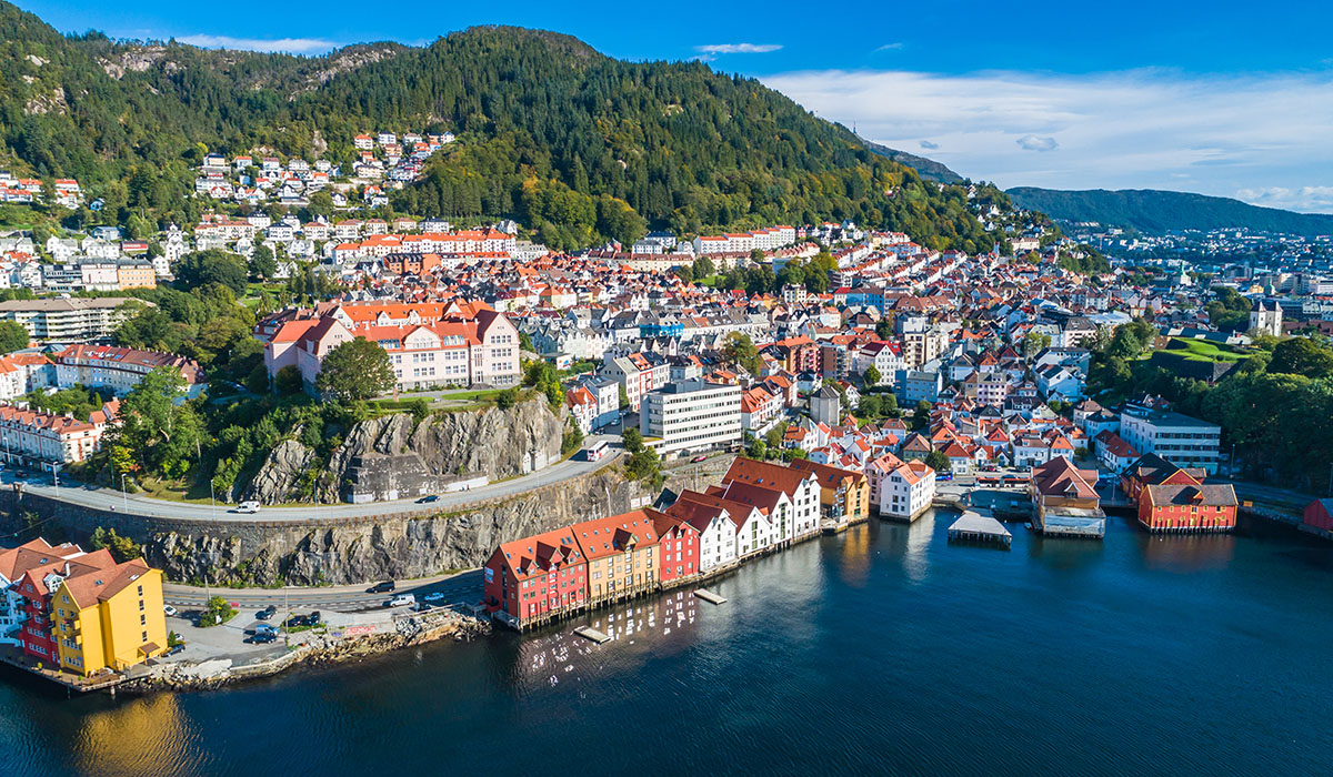 Nordens största städer - Bergen, Norge