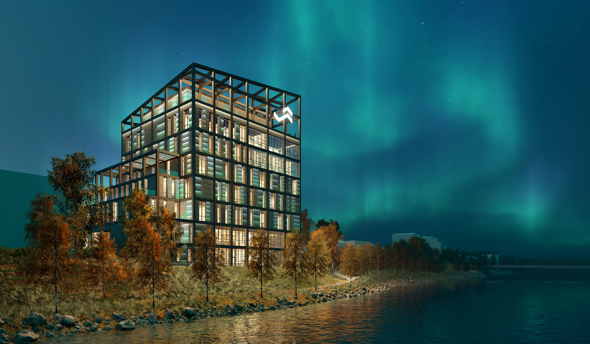Sjuvåningshus byggs för forskning och utbildning i Skellefteå